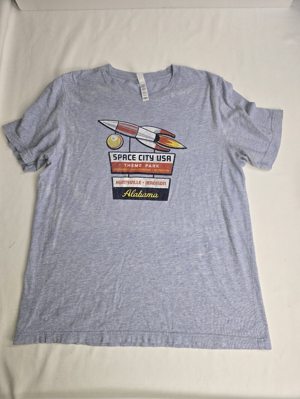 Space City USA Theme Park Huntsville AL T-shirt Size Large